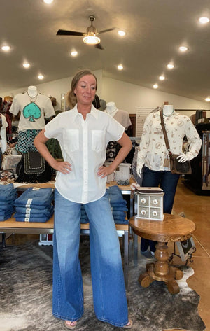 Ultra High Rise Jazmine Wide Leg Jeans