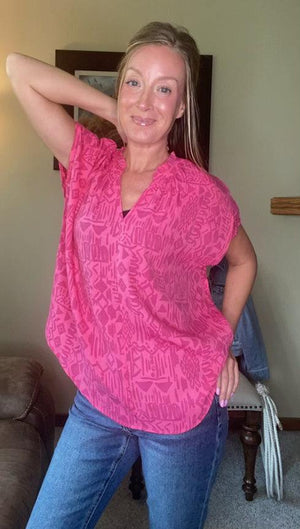 The Peach Blossom Top