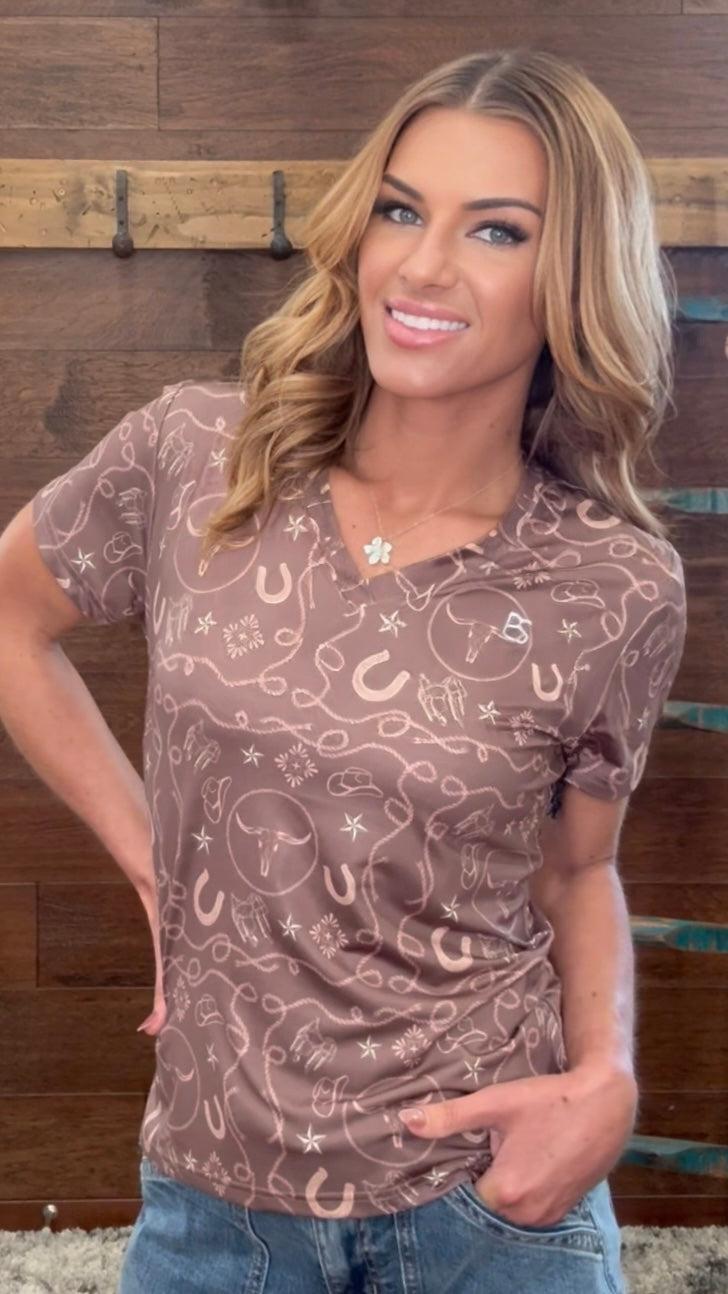 Rope Print Tee