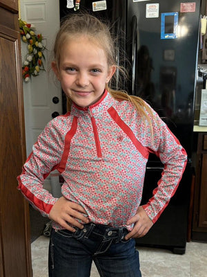 GIRLS Sunstopper 3.0 1/4 Zip Baselayer