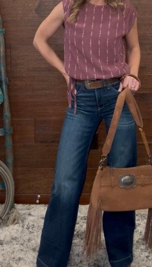 Ariat Ultra High Rise Penelope Wide Leg Jeans