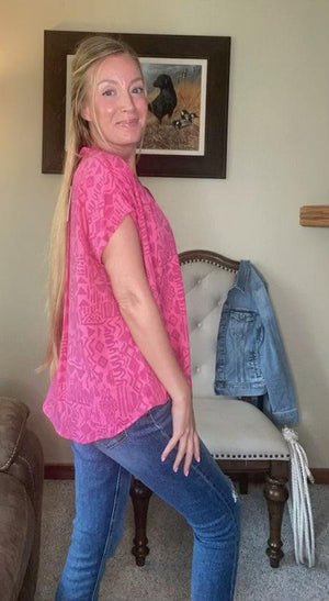 The Peach Blossom Top