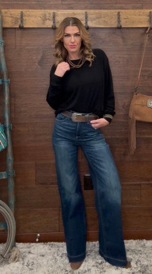 Ariat Ultra High Rise Penelope Wide Leg Jeans