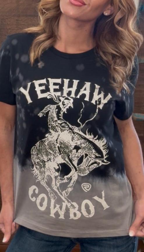 Yeehaw cowboy graphic tee