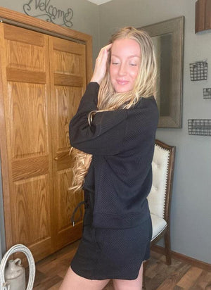 Textured Soft Shorts