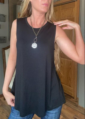 Liverpool Sleeveless Scoop Neck Tank Top