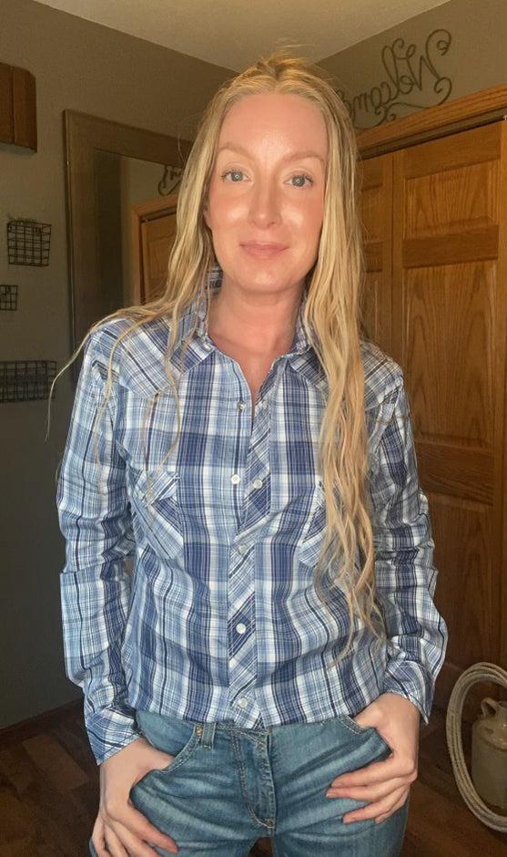 Gabby Long Sleeve Snap Shirt