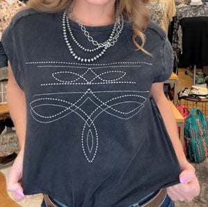Boot Stitch Jersey Tee
