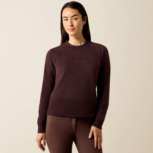 Ariat Martine Chocolate Plum Sweatshirt