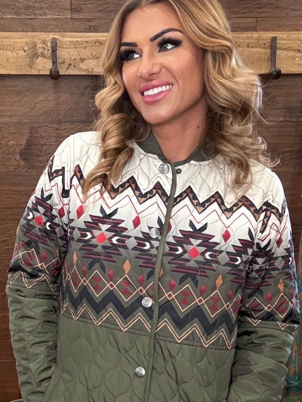 Sheridan Quilted Border Jacket