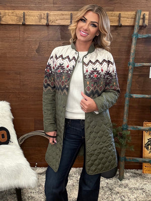 Sheridan Quilted Border Jacket