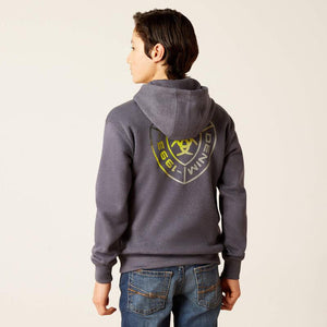 Ariat Boys Gradient Badge Hoodie