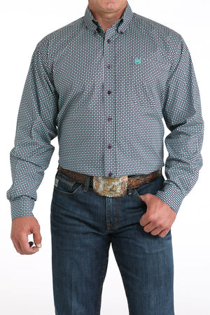 Cinch Men’s Long Sleeve Classic Print