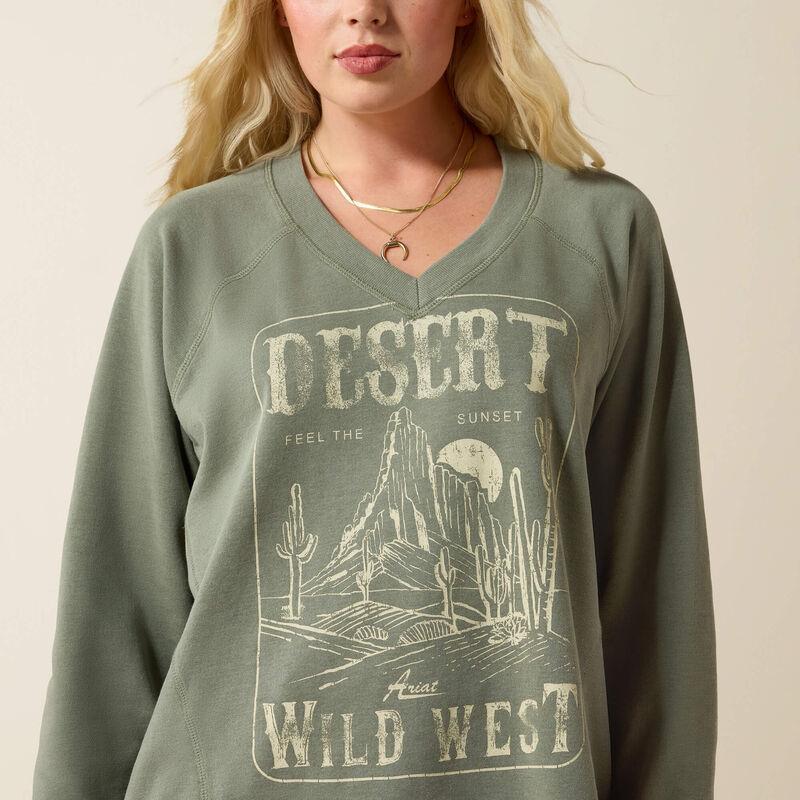 Stylish and comfortable, this oversized sweatshirt
