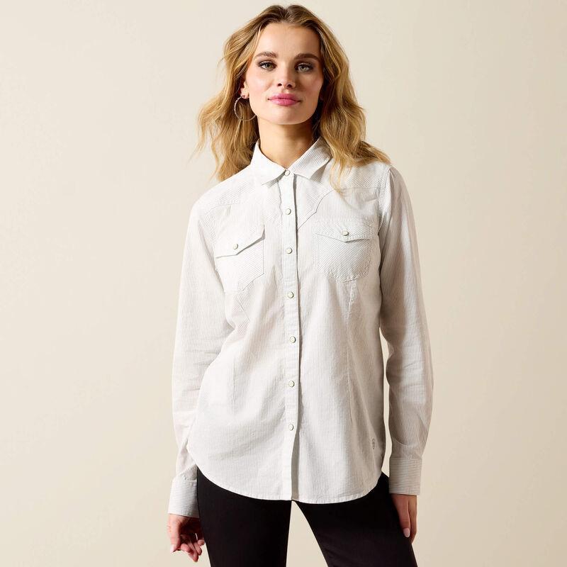 Ariat Stella Western Rope Stripe Snap Shirt