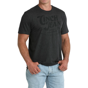 Cinch Men's Charcoal Logo Tee Shirt