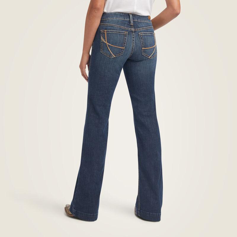 Ariat Trouser Perfect Rise Maggie Wide Leg Jean Plus