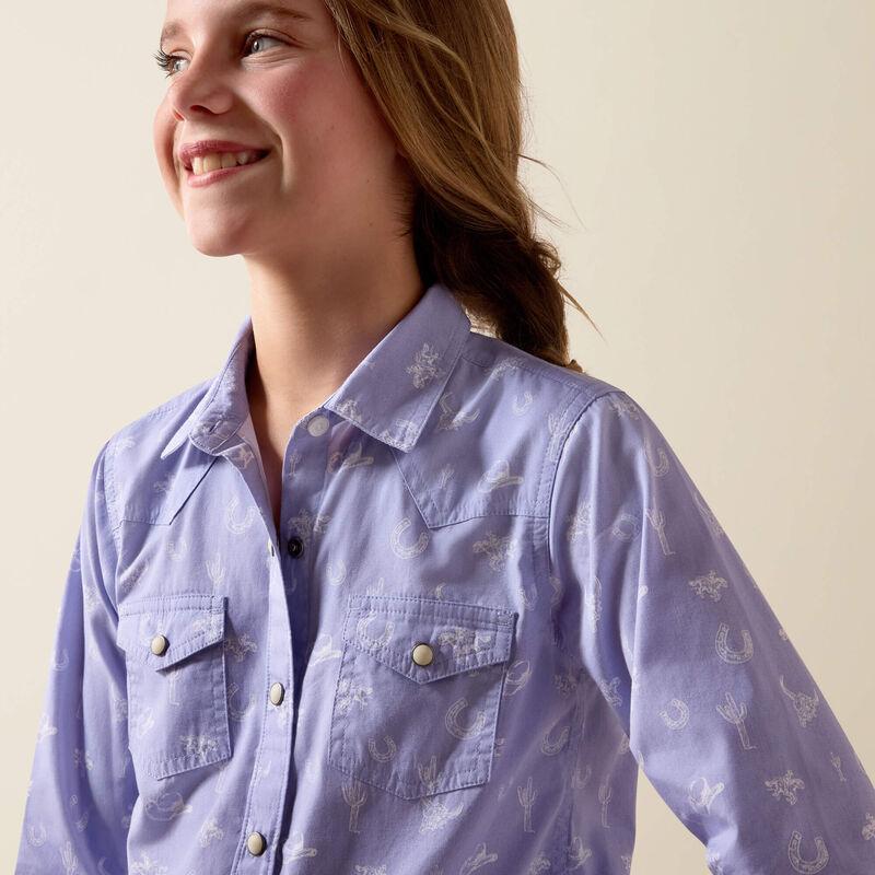 Ariat Girls Western Motifs Shirt