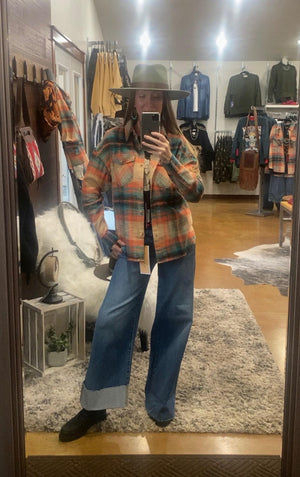 Oversized Flannel Shirt