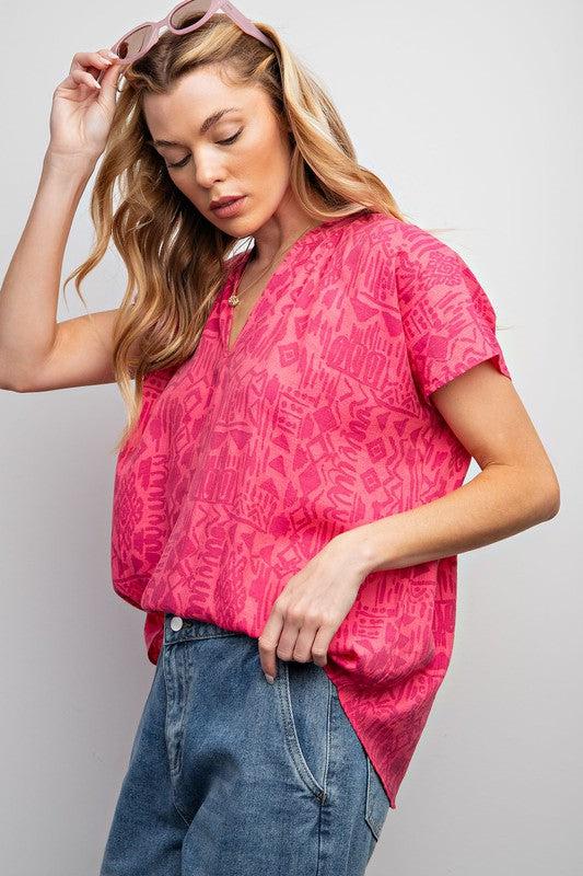 The Peach Blossom Top