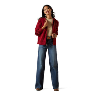 WOMENS Ariat Stitched Full Zip Hoodie