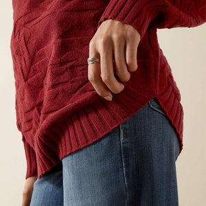 Women’s Ornate Pullover Sweater