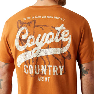 Mens Ariat Coyote Country T-Shirt