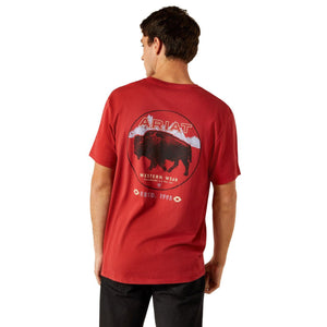 MENS Ariat Patriot Buffalo Coin T-Shirt