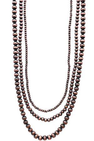 WESTERN MULTI STAND NAVAJO PEARL NECKLACE