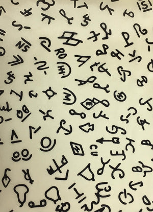 20" Brand Silk Wild Rag.