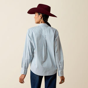 Womens Ariat Everything Shirt in Glacier Stripe