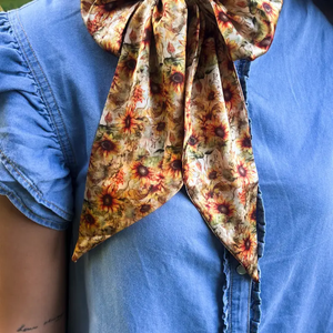 Sunflower Shine Latigo Scarf