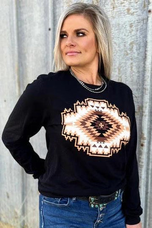 NAVAJO LONG SLEEVED TEE