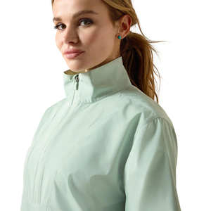 Ariat Women's Whisper Pullover Jacket in Silt Green.