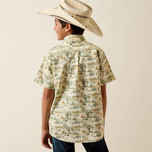 Ariat Boys Sable Shirt Scenic Print