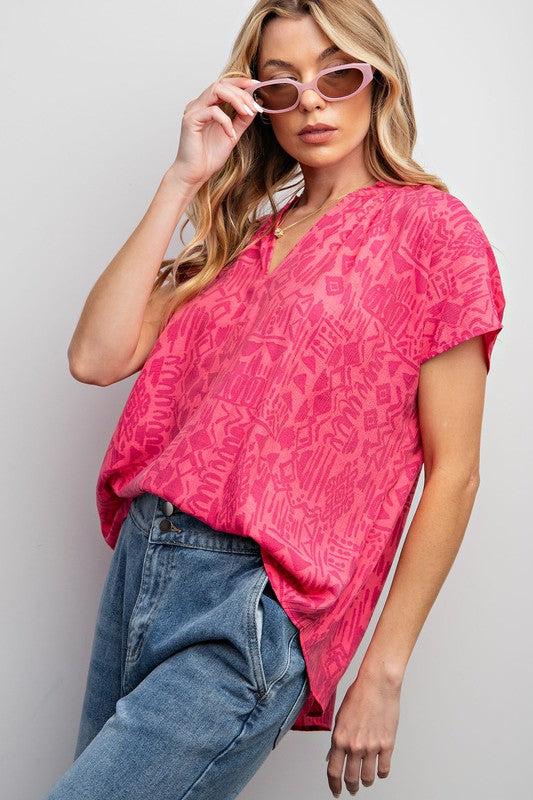 The Peach Blossom Top