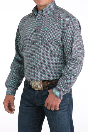 Cinch Men’s Long Sleeve Classic Print