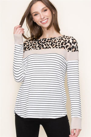Adele Long Sleeve Knit Top