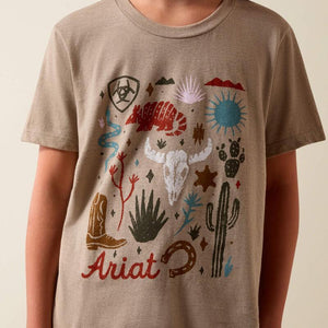 Ariat Girls Western Collage T-Shirt