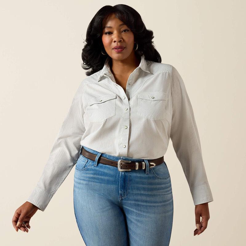 Ariat Stella Western Rope Stripe Snap Shirt