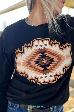 NAVAJO LONG SLEEVED TEE