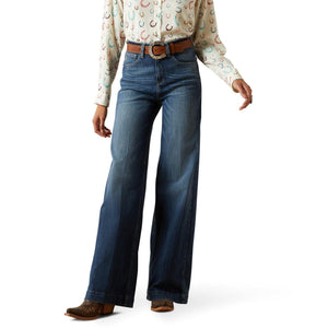 WOMENS Ariat Ultra High Rise Rosalie Wide Leg Jean