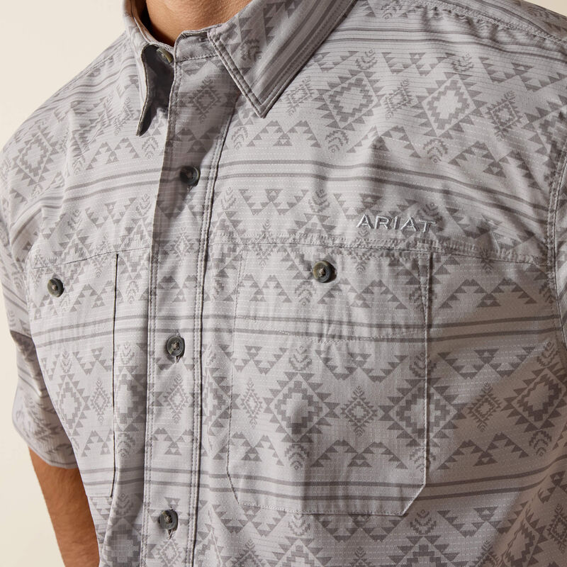 Mens Ariat Printed 360 Airflow Classic Fit Shirt