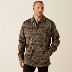 Mens Ariat Caldwell Printed Shirt Jacket