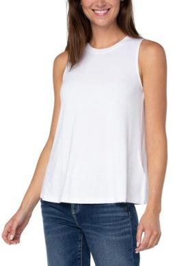 Liverpool Sleeveless Scoop Neck Tank Top