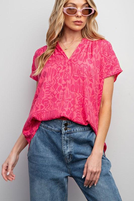 The Peach Blossom Top
