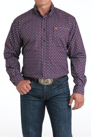Cinch Men’s Long Sleeve Classic Print