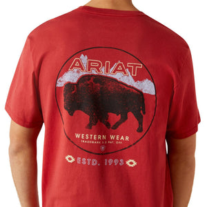 MENS Ariat Patriot Buffalo Coin T-Shirt