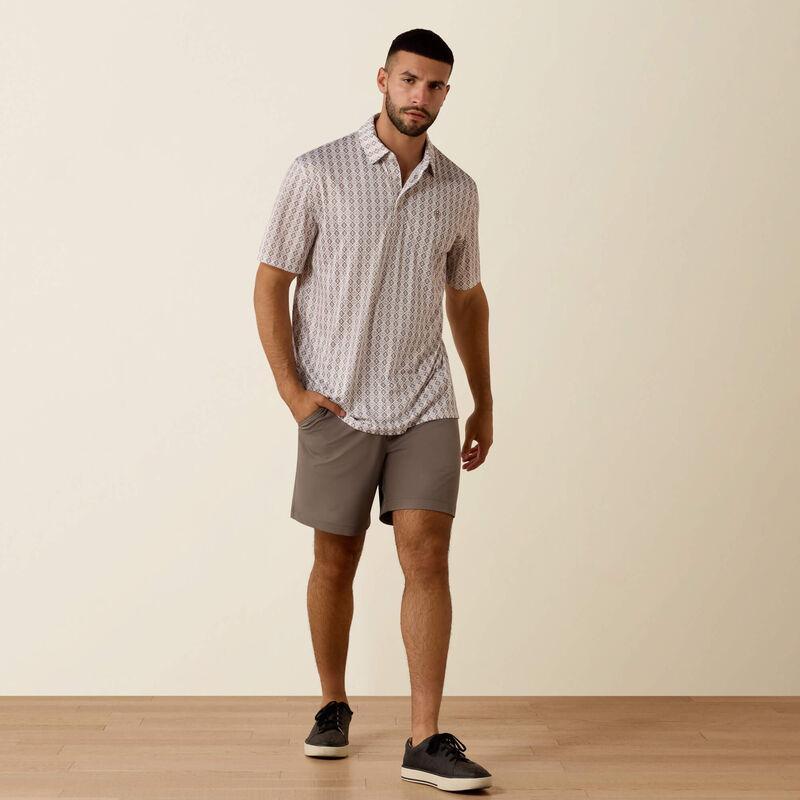 Mens Ariat Southwest Geo Print Polo