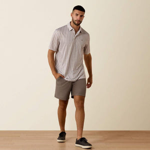 Mens Ariat Southwest Geo Print Polo